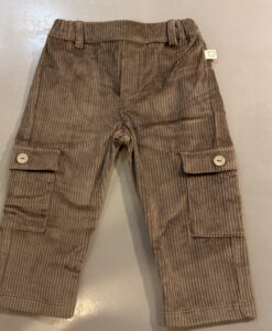 PANTALONE CARGO IN VELLUTO