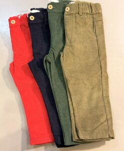 PANTALONI IN VELLUTO