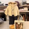 GIACCA TEDDY CON CAPPUCCIO