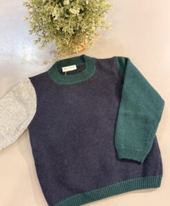 PULLOVER IN MAGLIA RASATA